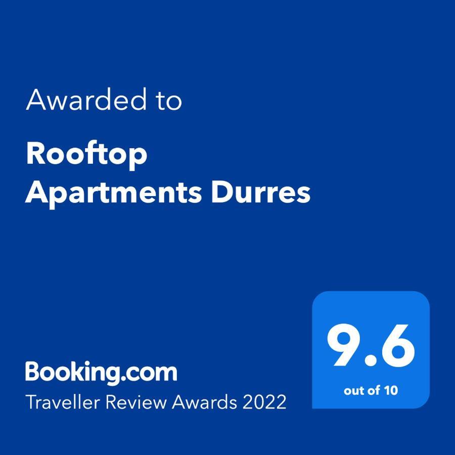 Rooftop Apartments Δυρράχιο Εξωτερικό φωτογραφία